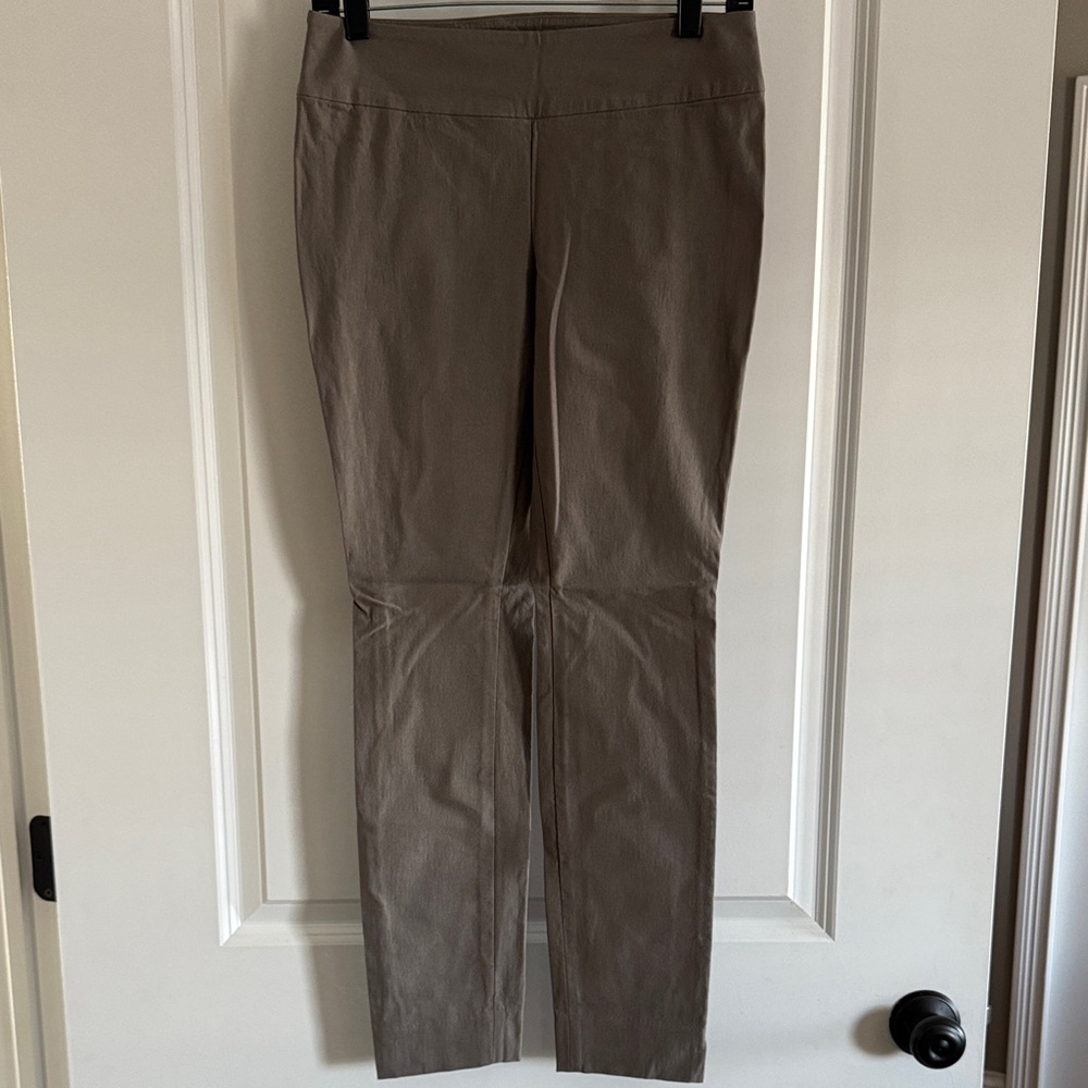 NIC+ZOE Brown Ankle Pants
